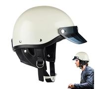 Half Shell Casque, Moto Demi-Casque | Casque de Motard,COUPAUX OBENSE OBENSE BROFT BROFT pour vélo électrique Snow Mwobile Touring Motocross Cruiser Tourring