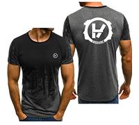 Half Sleeve De Course À Pied for 21 Pilots Print pour Homme Short Sleeve De Sport Dry Fit De Sport À Col Rond Et Manches Courtes Évacuant L'humidité-Gray||m
