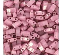 Half Tila HTL0599 Lot de 5 perles Miyuki à 2 trous, 5 x 2,3 mm, verre japonais, 5 g