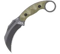 Halfbreed Blades Combat Rapproché - Lame Fixe CQB-02P - K340-Ranger Green
