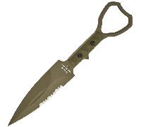 Halfbreed Blades Compact Clearance Knife Gen-2 - Couteau à lame fixe CCK-01 Gen-2 ODG -