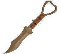 Halfbreed Blades Compact Clearance Knife Gen-2 - Dark Earth