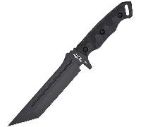 Halfbreed Blades Couteau Medium Infantry - Lame Fixe MIK-05P BLK - K340