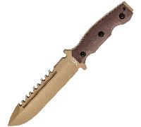 Halfbreed Blades Grand Couteau de Survie - Lame Fixe LSK-01 DE - K110