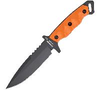 Halfbreed Blades Medium Infantry Knife Gen-2 - Orange, Sheath, K340