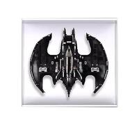 HALFS Vitrine en acrylique pour Lego DC Batman 1989 Batwing 76161, protégez et décorez vos chefs-d'œuvre avec un rangement résistant à la poussière, cadeaux pour les joueurs (fond D)