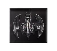 HALFS Vitrine en acrylique pour Lego DC Batman 1989 Batwing 76161, protégez et décorez vos chefs-d'œuvre avec un rangement anti-poussière - Cadeaux pour joueurs (fond B)