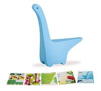 HALFTOYS Jouets de collection magnétiques en forme de dinosaure, puzzle 3D, blocs de construction, jouets éducatifs à démonter, cadeau pour tout-petits et enfants de 3 ans et plus (Diplodocus)
