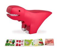 HALFTOYS Puzzle magnétique à Collectionner en Forme de Dinosaure, Puzzle 3D, Blocs de Construction, Jouets éducatifs, pour Les Tout-Petits et Les Enfants à partir de 3 Ans (Tyrannosaurus Rex)