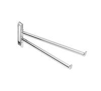 Hali porte-serviettes latéral double 36 cm chromé chromé 16x371x116 mm - LAUFEN H3811710040031
