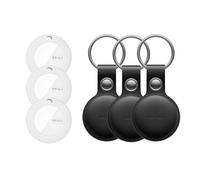 Hali-Power Mili Mitag - Balise Bluetooth Anti-Perte Pour Téléphone Portable, Tablette - Noir (Pack De 3)