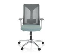 Siège de bureau / Siège pivotant HALIFAX Tissu / Tissu maille menthe