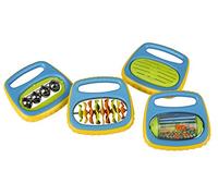 Halilit BSM Instrument de Musique pour Enfant -Mini Orchestre 4 hochets - HA 6666V