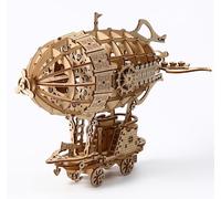 Halisun Puzzle en bois 3D pour adultes, puzzle 3D dirigeable, kit de construction pour petits bateaux, kit de construction pour petits bateaux, bricolage, collection de modèles, décoration cadeau, 160