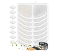 Haliya Oneisall - Lot de 16 filtres pour fontaine à chat - Ultra silencieux - 2,5 l - Triple filtration très efficace - 8 filtres pour fontaine à chat - 8 filtres en mousse (8 + 8)