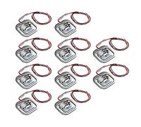 HALJIA 10PCS 50 kg 110lb Corps Cellules de Charge Capteur de Pesée Résistance à la Fatigue Cubes D'origine Compatible avec Arduino DIY, etc.