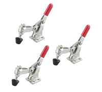 HALJIA 3 pcs 102B 180 kg 397 Lbs U-bar Rouge Poignée Outil à Main verticale Sauterelle