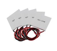 HALJIA 5 pcs TEC1-12706 Radiateur refroidisseur thermoélectrique de refroidissement Peltier plate module 12 V 60 W