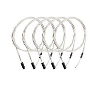 HALJIA 5 pcs Thermistor Temp Sensor NTC 3950 100 K avec 1 metre de câblage et Pull connecteur Compatible avec RepRap imprimante 3d RepRap Prusa