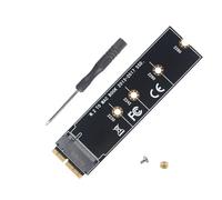 HALJIA Adaptateur M.2 NVME SSD compatible avec MacBook Air Pro Retina Mid 2013-2017 NVME AHCI SSD amélioré pour A1465 A1466 A1398 A1502