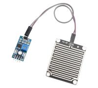 HALJIA Capteur de Pluie, gouttelettes, humidité, Station météo, Compatible avec Arduino