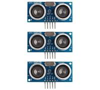 HALJIA HY-SRF05 Lot de 3 modules de mesure de distance à ultrasons compatibles avec Arduino