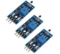 HALJIA LM393 Lot de 3 modules de capteur de température 3 broches 3,3 V - 5 V NTC