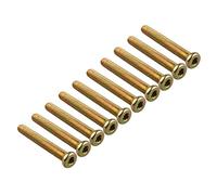 HALJIA Lot de 10 boulons M8 x 60 MM Vis filetée à six pans creux