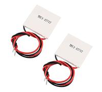 HALJIA Lot de 2 Refroidisseur Thermoélectrique Peltier TEC1-12712, Modules Peltier TEC1-12712, Dissipateur Thermique, Refroidisseur Peltier 12 V 107 W