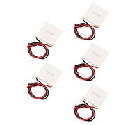 HALJIA Lot de 5 Refroidisseur Thermoélectrique Peltier TEC1-12705, Modules Peltier TEC1-12705, Dissipateur Thermique, Refroidisseur Peltier 12 V 45 W
