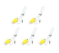 HALJIA Lot de 5 Sondes Thermocouple Numériques De 1 m De Type K Plage De Mesure -50~400 °C