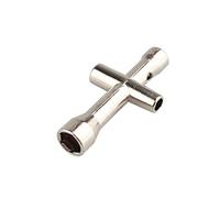 HALJIA - Mini clé à molette en croix pour écrous hexagonaux M2 M2,5 M3 M4