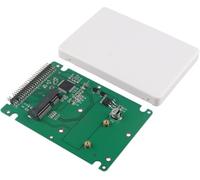 HALJIA MSATA Mini PCI-E SSD to 2.5 inch Converter Adapter Card 44 Pin IDE Hard Drive Enclosure for Notebook Laptop Desktop Computer Green
