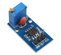 HALJIA Ne555 Circuit intégré Générateur de Pulse fréquence réglable Module 5-12 V DC Compatible avec Arduino Smart Car Seul Canal Module de Sortie 25 * 13 mm