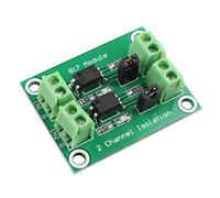 HALJIA PC817 2 canaux optocoupleur carte d'isolement convertisseur de tension Module adaptateur 3.6-30 V pilote Module isolé photoélectrique