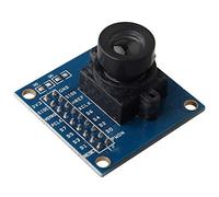 HALJIA VGA Ov7670 300 KP 0,3 mégapixels Capteur CMOS Module de caméra Objectif CMOS 640 x 480 Sccb Compatible W/Interface I2 C Compatible avec Arduino