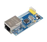 HALJIA W5500 Module réseau Ethernet Bouclier Ethernet Carte de dérivation Matériel intégré TCP/IP Protocole Ethernet 51/STM32 Microcontrôleur Compatible avec Arduino