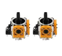 Hall Effect 3D Rocker Analog Joystick Sensor Module Remplacement pour le Contrôleur de Jeu 2pcs, en Métal de Preuve de Vitesses Premium et Matériaux ABS