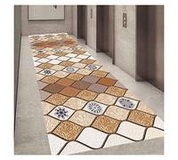 Hall Tapis Zone Intérieure Tapis Lavable Antidérapant Toucher Doux Cuttable Entrée Floor Protector Cuisine/A/100X500Cm