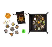 Hall0ween Dice Game Advent - Interactive Fun Di DICE Hall0ween Countdown Calendar | Célébrations de plaisir festives dlce calendrier de l'Avent | Accessoires de jeux Hallowen Tabletop pour adultes Fam