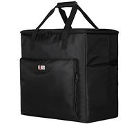 Hallart BUBM Sac de Transport pour Ordinateur de Bureau en Nylon rembourré pour Le Transport de Tour d'ordinateur, châssis PC, Moniteur (jusqu'à 61 cm), Clavier, câble et Souris