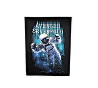 Halle 15 Clothes Avenged Sevenfold BP-1142 Écusson brodé au dos Motif astronaute, bleu, 29,5 cm x 35,5