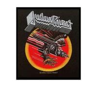Halle 15 Clothes - Écusson pour veste - Band Judas Priest - Screaming for Vengeance, noir/rouge, 10,2x10,2cm