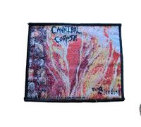Halle 15 Écusson Cannibal Corpse - The Bleeding - 10 x 10 cm, Couleur : viande., 10x10