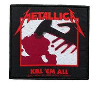 Halle15Clothes Écusson pour blouson - Ruban Metallica - Kill Em All