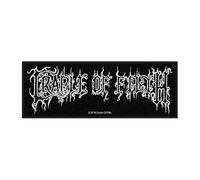 Halle15Clothes - Écusson pour votre gilet - CRADLE OF FILTH - Patch logo, Noir , 10x4cm