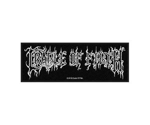 Halle15Clothes - Écusson pour votre gilet - CRADLE OF FILTH - Patch logo, Noir , 10x4cm