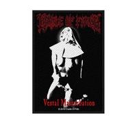 Halle15Clothes - Écusson pour votre gilet - Cradle of Fith - Patch de masturbation de veste, Noir , 6,5x10cm