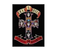 Halle15Clothes Écusson pour votre gilet - Écusson Guns N Roses - Appetite, Noir/coloré, 7,5x10cm