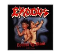 Halle15Clothes - Écusson pour votre gilet - Exode - Bonded by Blood, Noir/coloré, 10x10cm